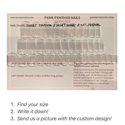 - Sizing Kit -